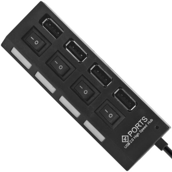 Hub Usb 4 Portas 2.0 High Speed