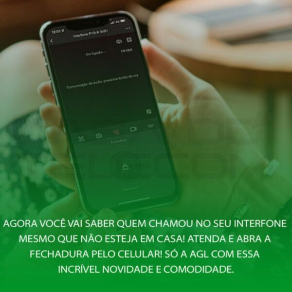 Interfone P10-x Wifi Agl Porteiro Eletrônico Residencial - Image 6