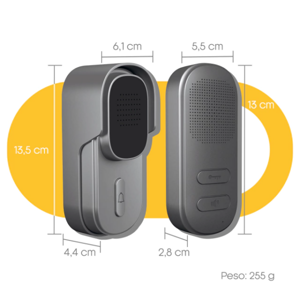 Interfone Simplifique Sem Fio AGL - Image 3