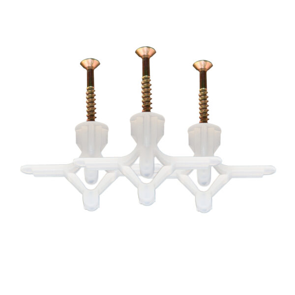 Bucha Com Aba Para Gesso Drywall 4-16mm Com Parafuso Philips Com 10 Unidades - Image 5