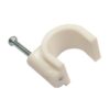 Grampo Fixa Fio P/ Cabo Coaxial RG6 5mm C/ 100 - Image 4