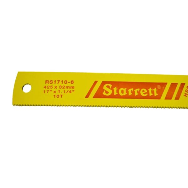 Lamina De Serra Para Arco Manual Madeira E Ferro Starrett - Image 4