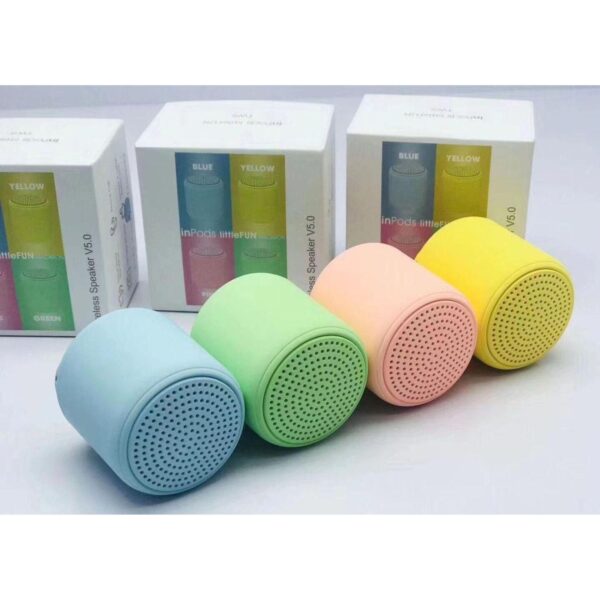 Mini Caixa Som Bluetooth Inpods Littlefun Portátil - Image 6