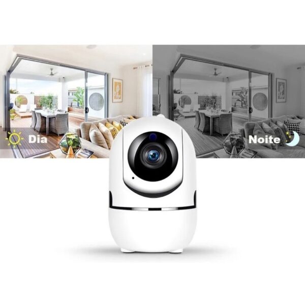 Câmera Speed Robô IP Wifi Sensor Movimento Automatico - Image 3