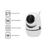 Câmera Speed Robô IP Wifi Sensor Movimento Automatico - Image 4
