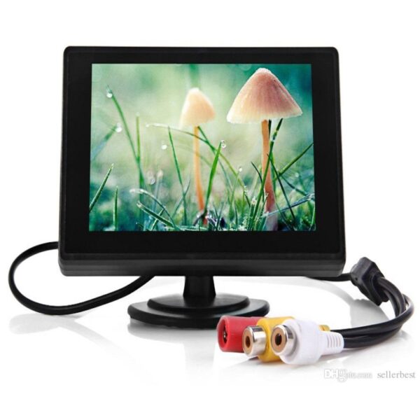 Monitor 4." Polegadas LCD Colorido AV RCA