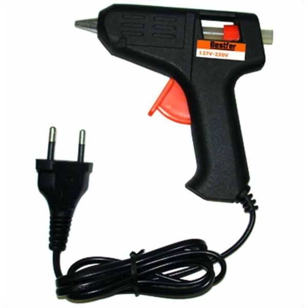 Pistola De Cola Quente Profissional Grande 40w Bi-Volt 11 Mm