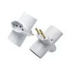 Plug Pino 3 Saídas Benjamin 10 Amperes - Image 2