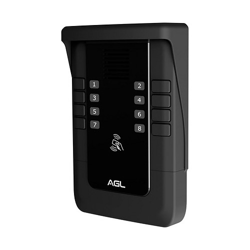 Porteiro Coletivo Agl 8 Pontos S500 Tag Leitor Rfid