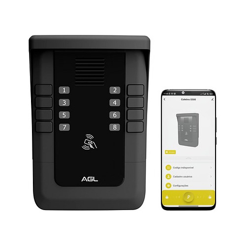 Porteiro Coletivo Agl 8 Pontos S500 Tag Leitor Rfid - Image 2