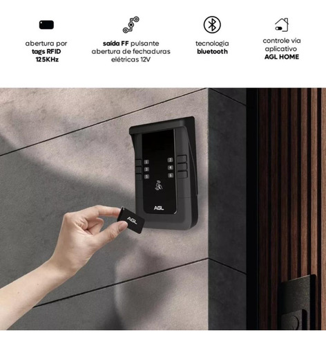 Porteiro Coletivo Agl 8 Pontos S500 Tag Leitor Rfid - Image 5
