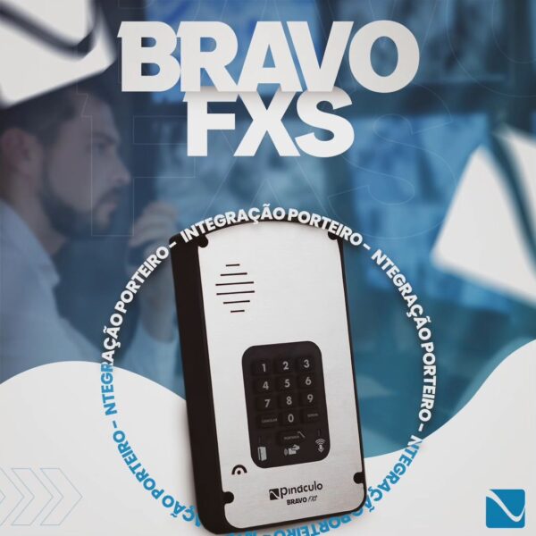 Porteiro Interfone Sem Fio Via Celular Painel Bravo FXS Ate 4000 Apartamentos Pináculo - Image 4
