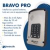 Porteiro Interfone Sem Fio Via Celular Painel Bravo Pro Ate 4000 Apartamentos Pináculo - Image 5