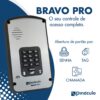Porteiro Interfone Sem Fio Via Celular Painel Bravo Pro Ate 4000 Apartamentos Pináculo - Image 4