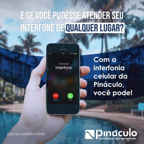 Porteiro Interfone Sem Fio Via Celular Painel Bravo Slim Ate 50 Apartamentos Pináculo - Image 5