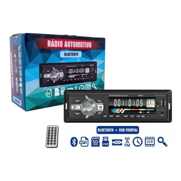 Radio Automotivo Mp3 Player Fm Bluetooth Usb Sd - Image 5