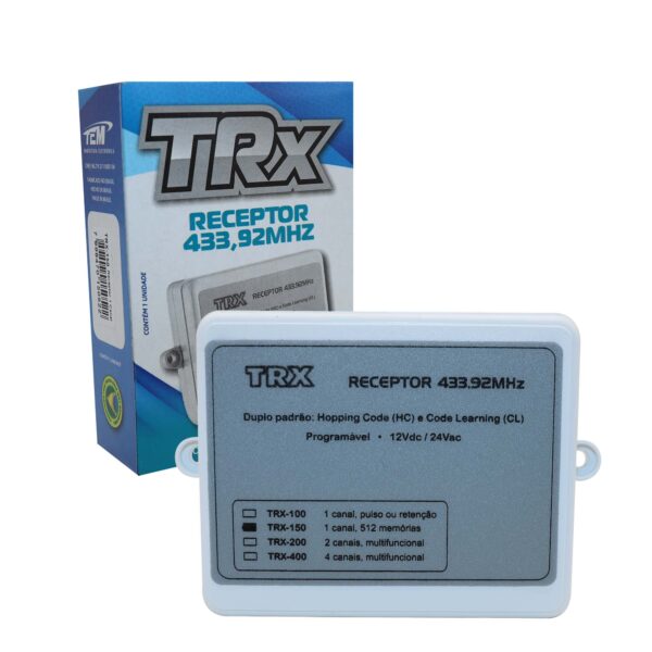 Receptor 1 Canal 433mhz 12v Multifuncional TRX-150 Tem - Image 4