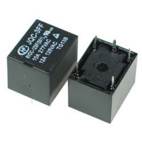 Rele 12v 10a 5 Pinos 1 Contato Reversível