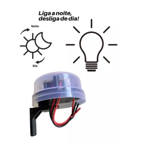 Rele Fotoelétrico Fotocélula Sensor Bivolt - Image 2