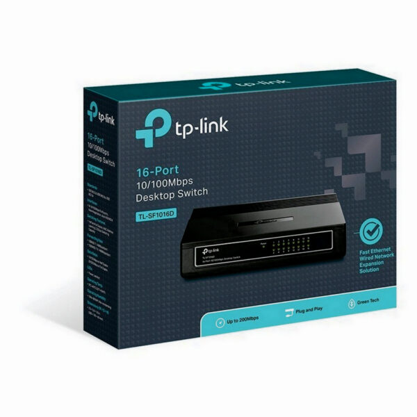Switch 16 Portas 10/100MB TL-SF1016D TP-Link - Image 7