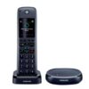 Telefone Digital Moto Axh01 Sem Fio Alexa Motorola Bivolt Cor Preto