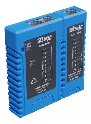 Testador De Cabos de Redes e Telefonia Utp/Rj45/Rj11 2Flex - Image 2