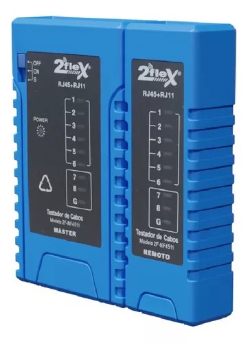 Testador De Cabos de Redes e Telefonia Utp/Rj45/Rj11 2Flex - Image 3