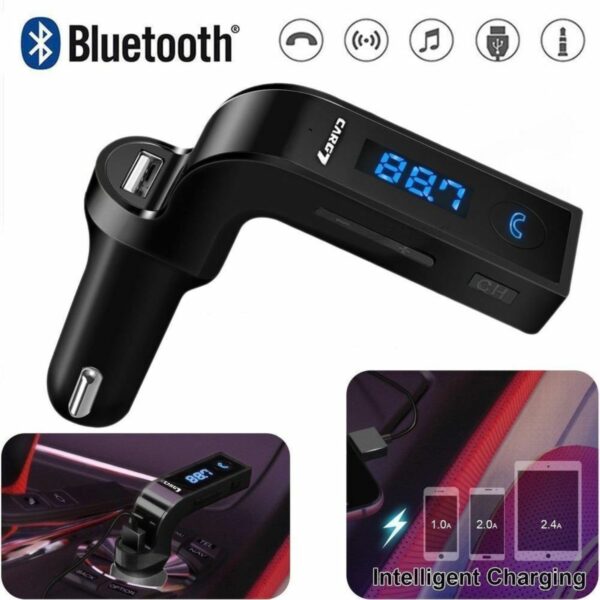 Transmissor Veicular C/ Bluetooth FM MP3 USB e Pendrive - Image 5